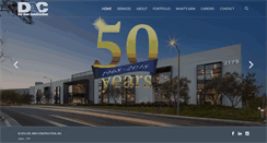 Desktop Screenshot of delamoconstruction.com